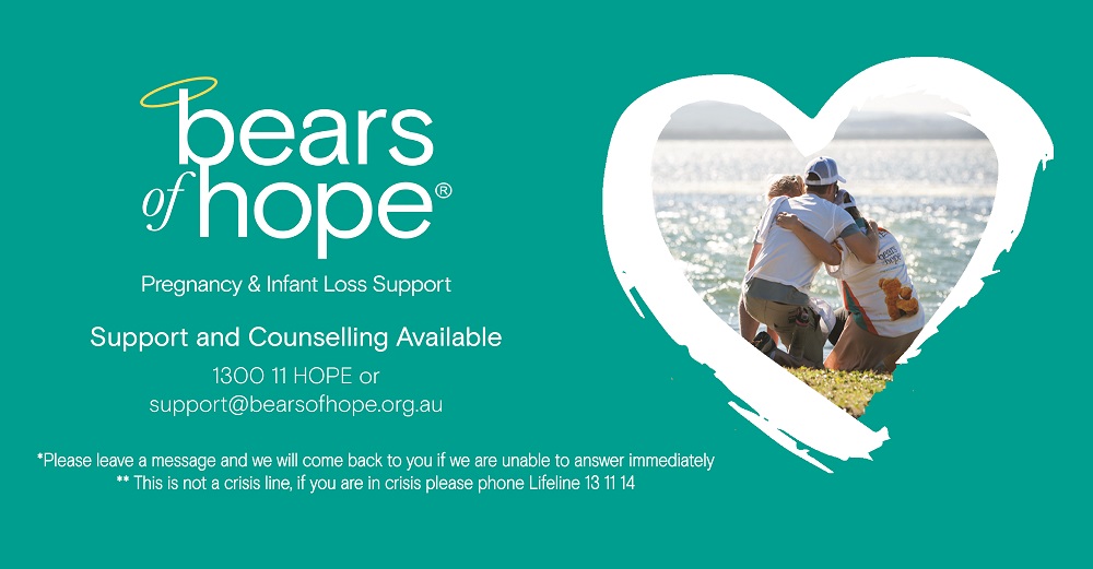 Logo of Bears of Hope Pregnancy & Infant Loss Support