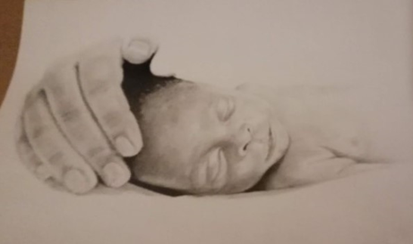 Sketch of Baby Eyenkosi